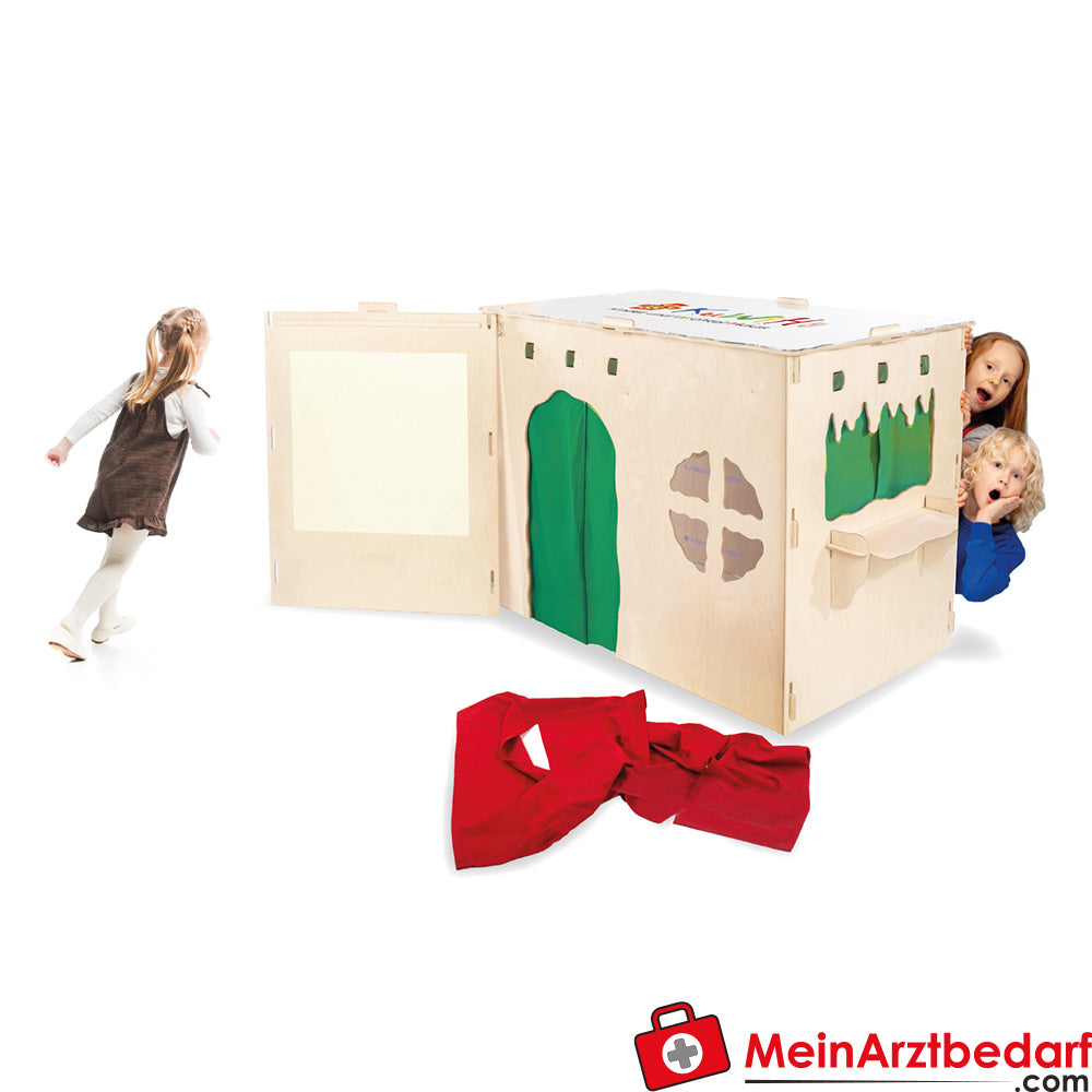 KuWiH Höhle aus Vollholz.