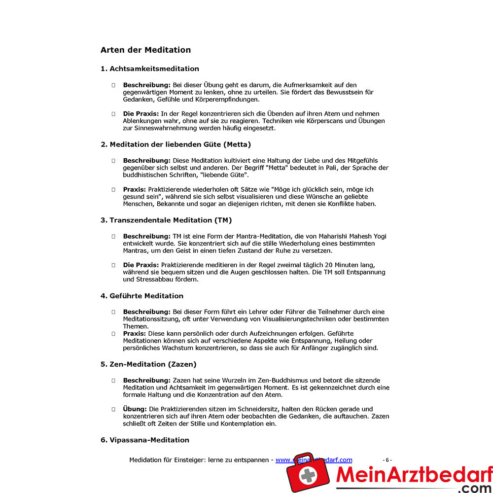 Meditation für Einsteiger - lerne zu entspannen - eBook von Dr. Daniel Pehböck, 82 Seiten.