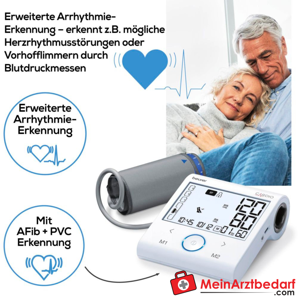 Beurer BM 96 Bovenarm bloeddrukmeter met ECG