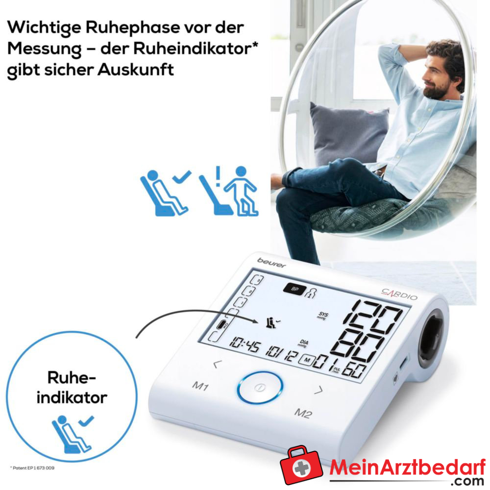 Beurer BM 96 Bovenarm bloeddrukmeter met ECG