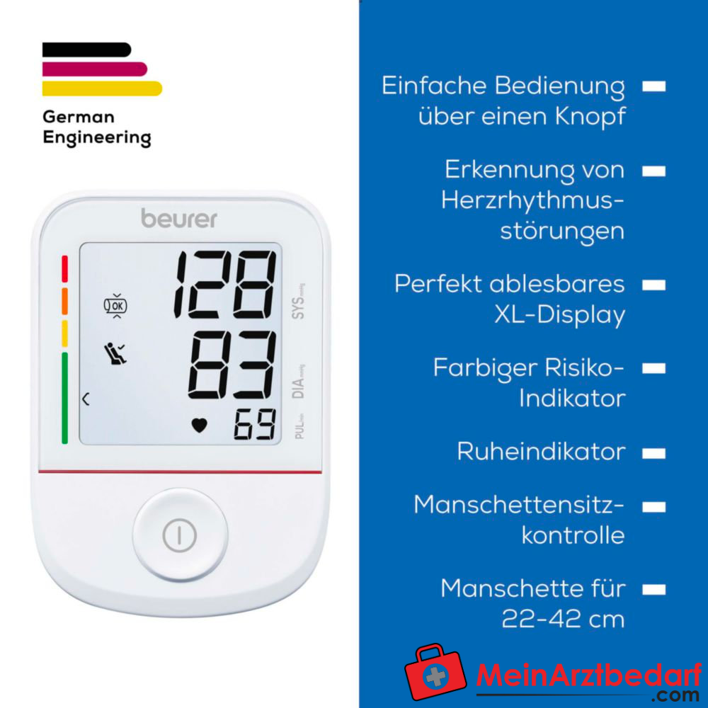 Beurer BM 38 bovenarm bloeddrukmeter