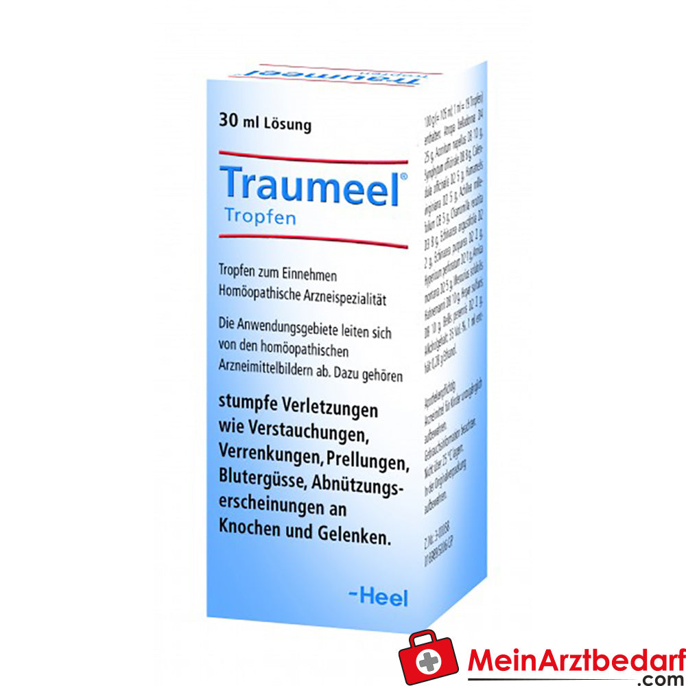 Traumeel Tropfen 100 ml Homöopathisches Arzneimittel bei Prellungen