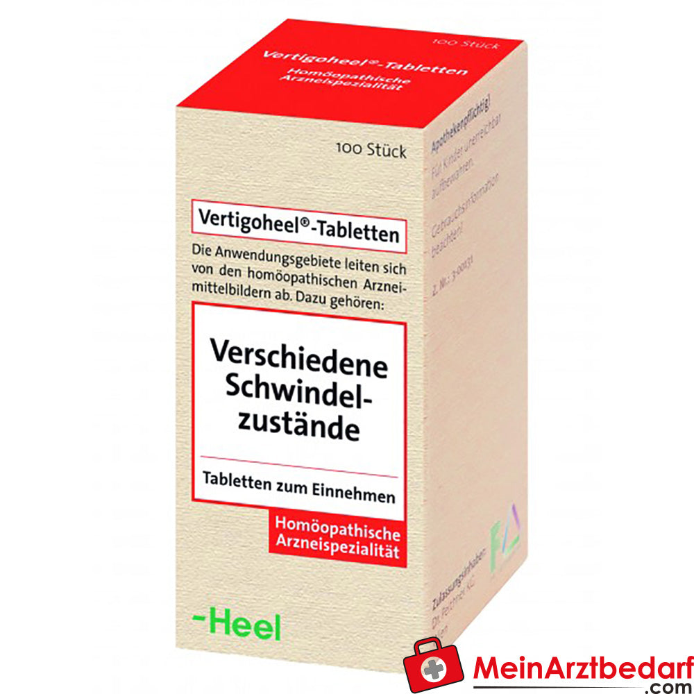 PEI01 Vertigoheel Tabletten 250 Stück homöopathisch bei Schwindel.