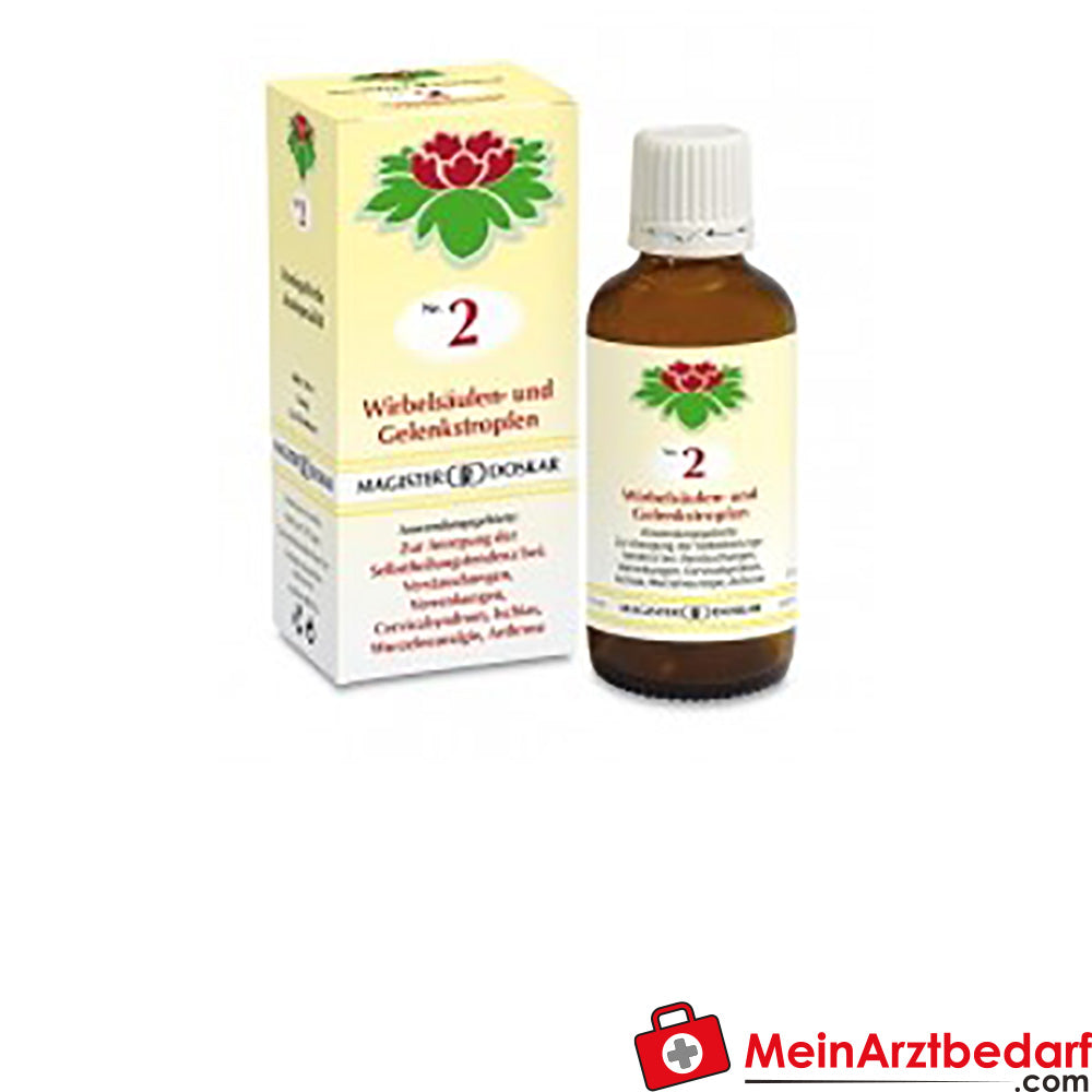Doskar Nr.2 Wirbelsäulen- & Gelenkstropfen 50 ml homöopathisches Arzneimittel.