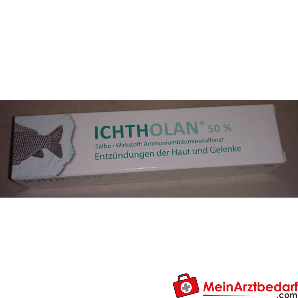 Ichtholan 50% Salbe 40 g – entzündungshemmend bei Furunkeln und Abszessen