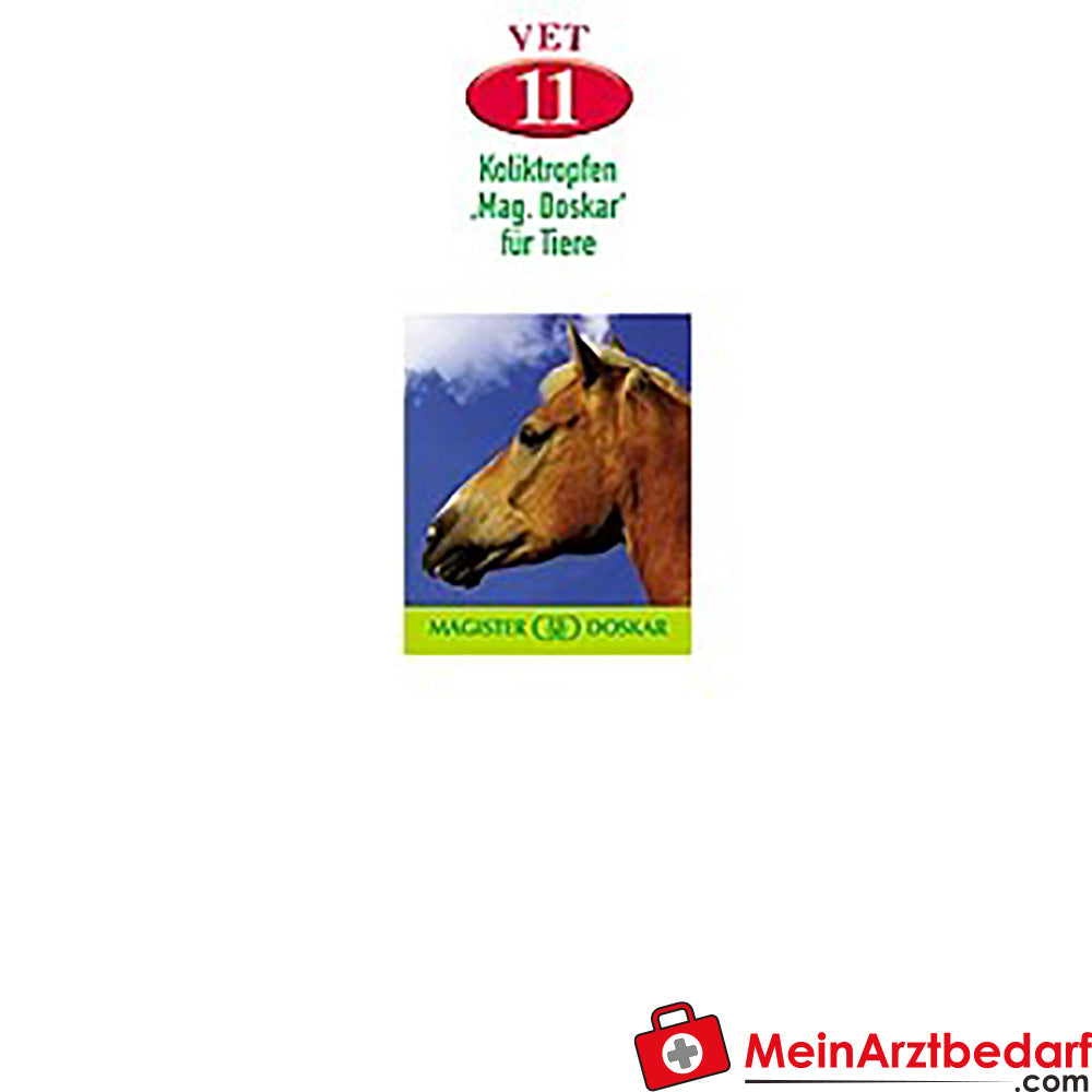 Doskar VET Koliek druppels 50 ml - Homeopathische geneesmiddelspecialiteit voor paarden, vee, honden, katten