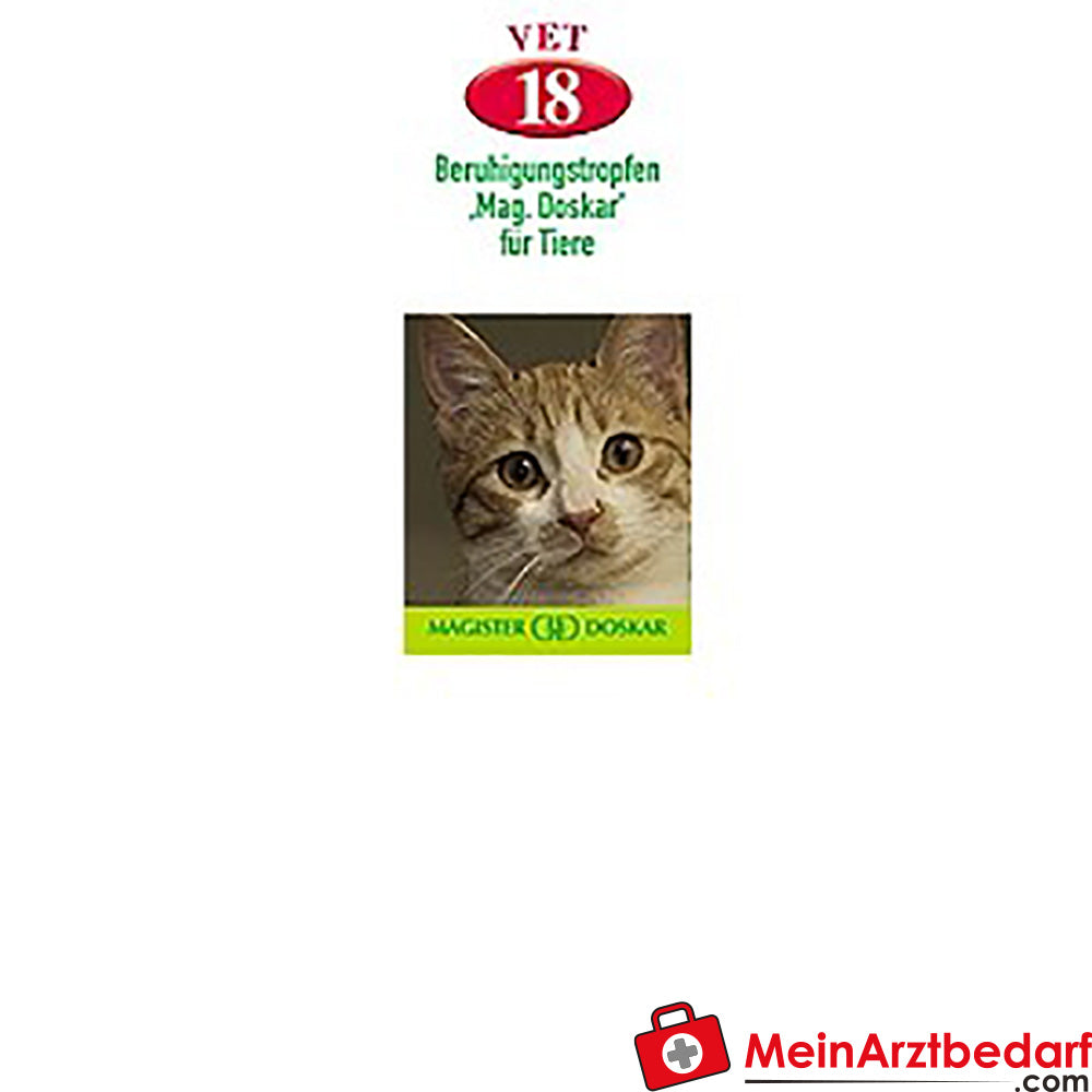 Doskar VET gocce calmanti 50 ml per cane cavallo bovino gatto