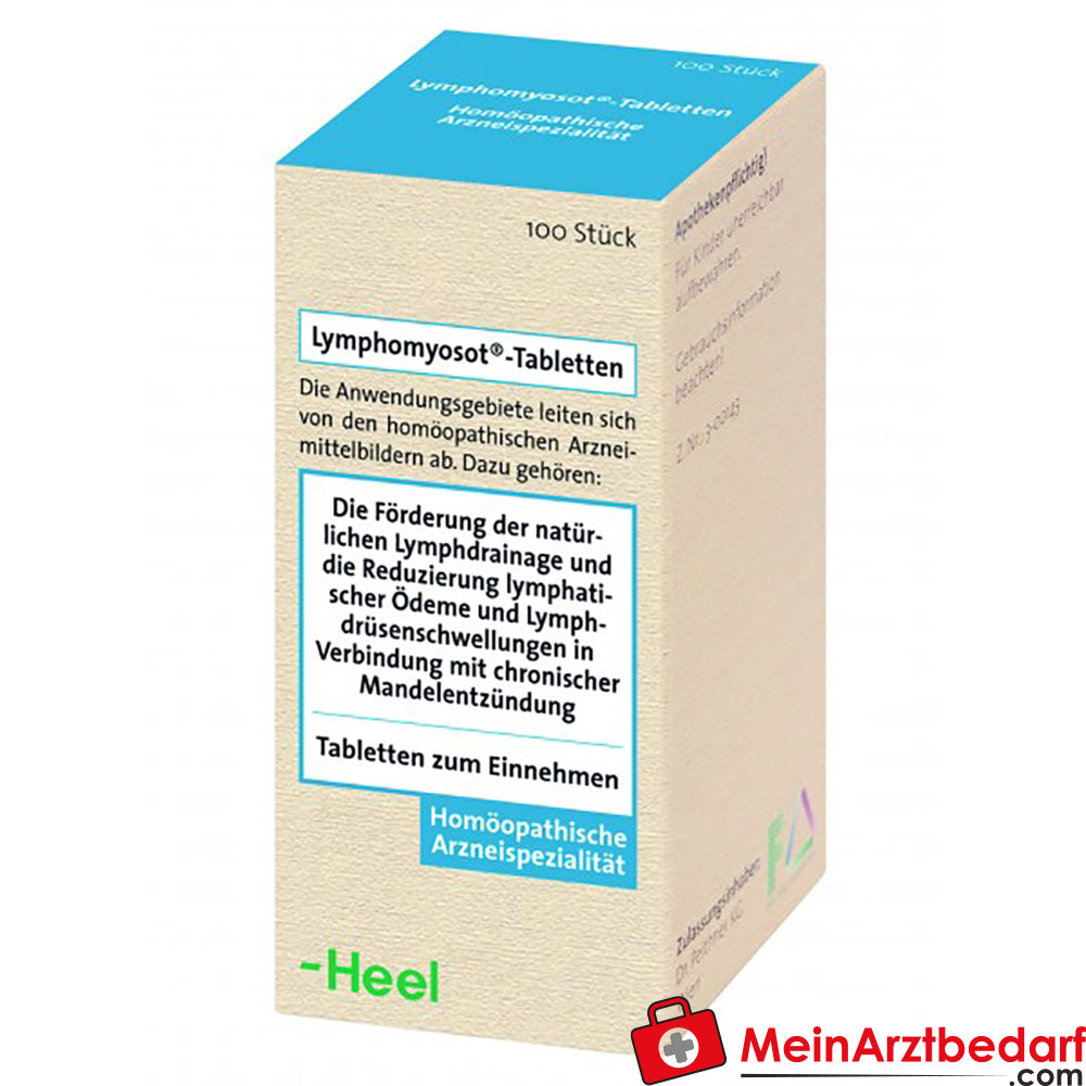 PEI01 Lymphomyosot Comprimidos 100 unidades homeopático contra el linfedema