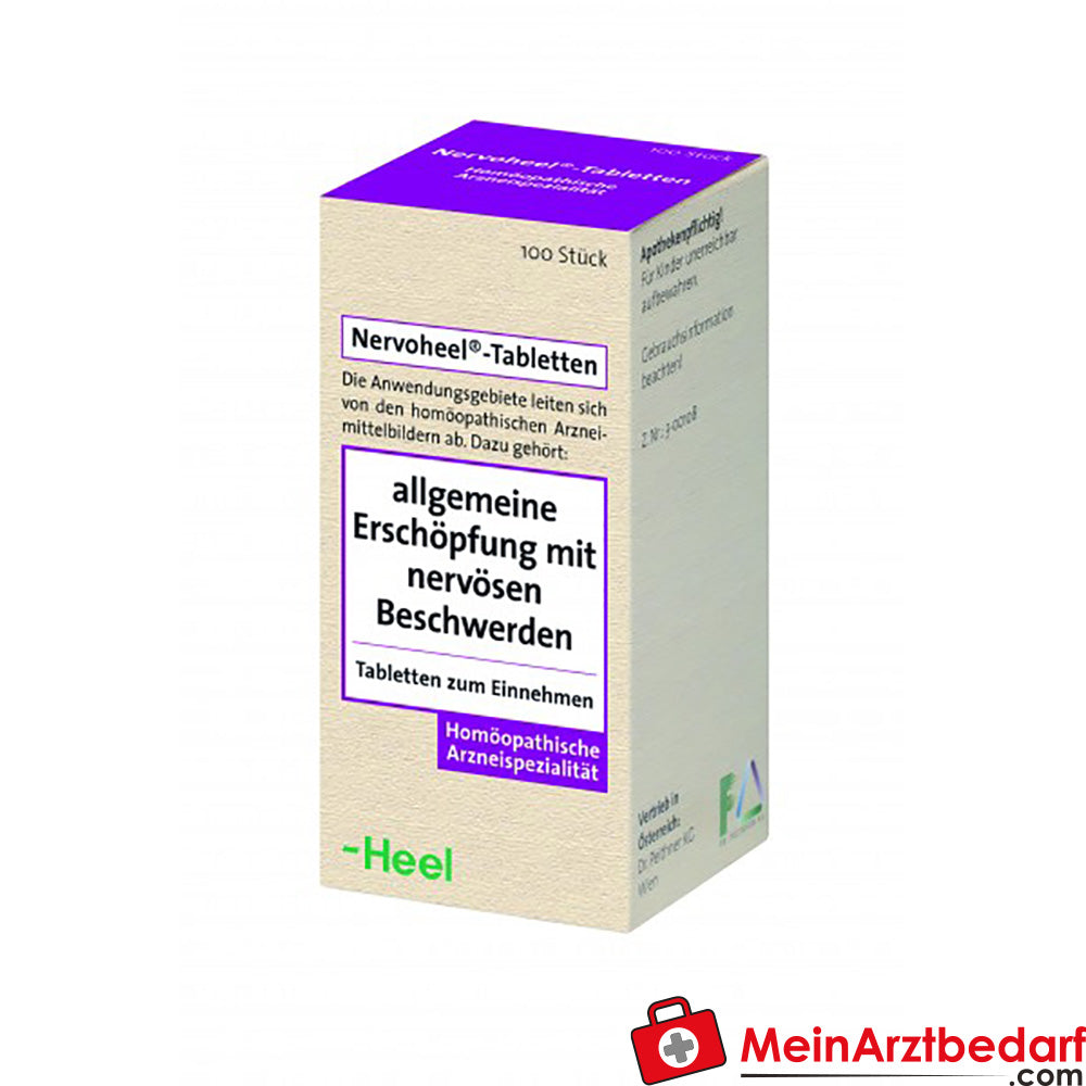 Nervoheel Tabletten 100 St. bei nervöser Erschöpfung