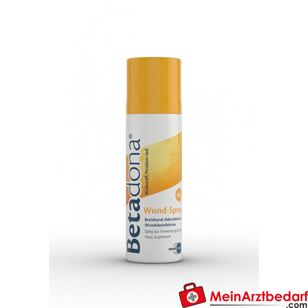 Betadona spray para heridas 30 g desinfectante para heridas con povidona yodada