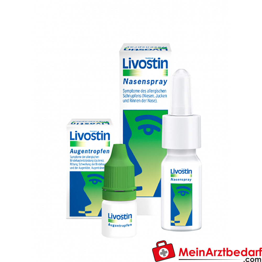 Johnson & Johnson Livostin Nasenspray 10 ml (Levocabastin) allergische Rhinitis