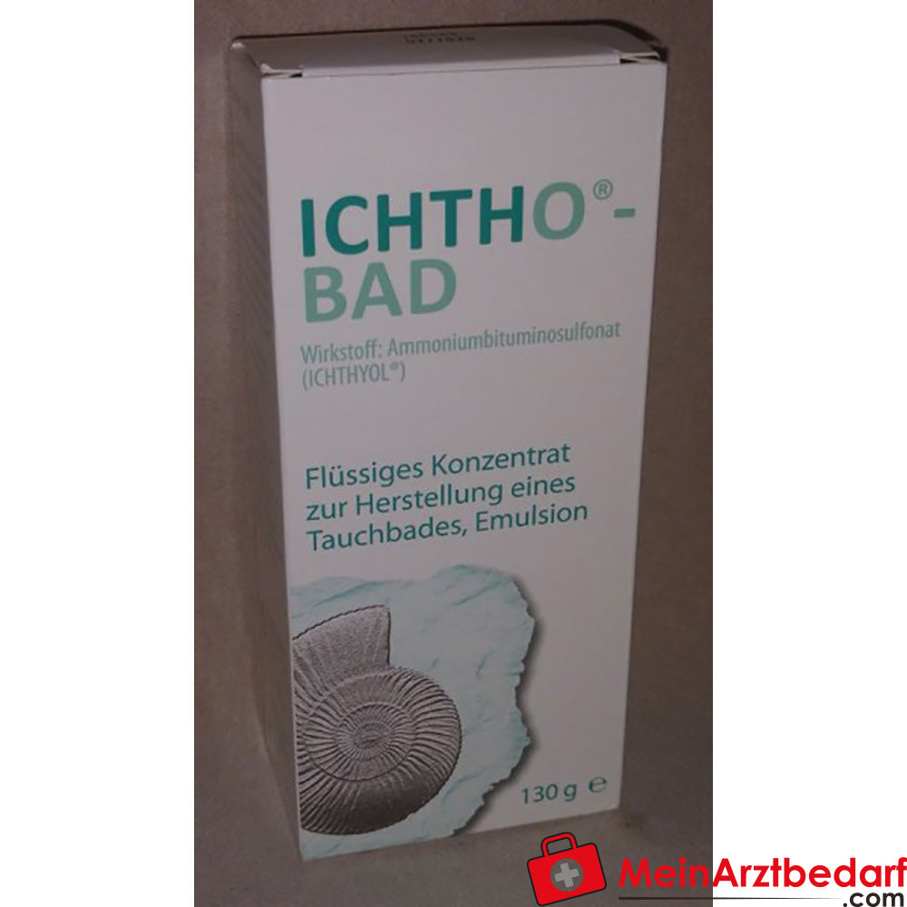 Bagno Ichtho 130 g Additivo per bagni medicinali con ittiolo (bituminosolfonato di ammonio)