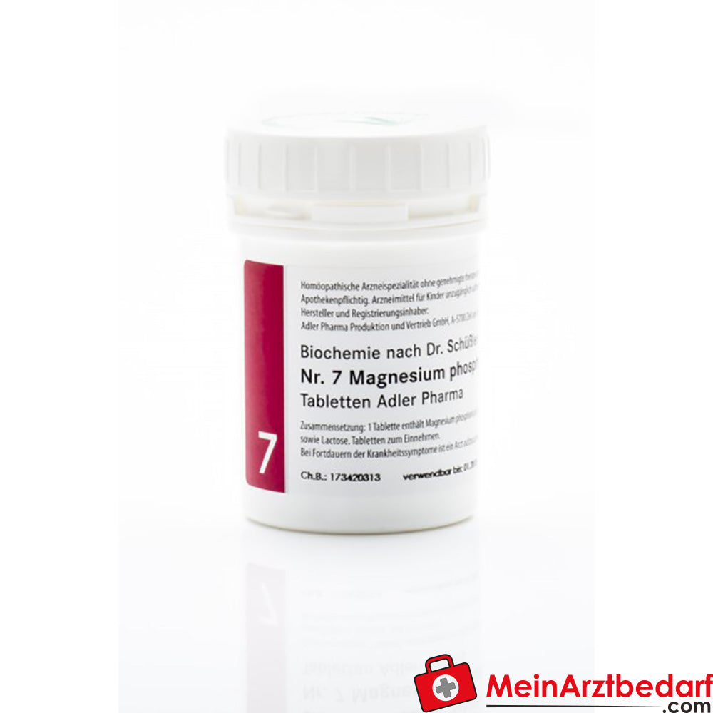 Adler Pharma Schüßler Salz Nr. 7 Magnesium phosphoricum D6 Tabletten 500 g