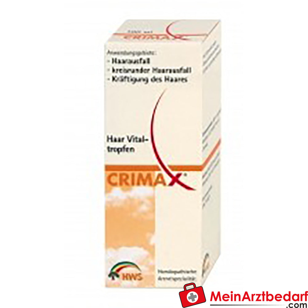 HWS Crimax Haarvital krople 100 ml - homeopatyczne, przeciw wypadaniu włosów