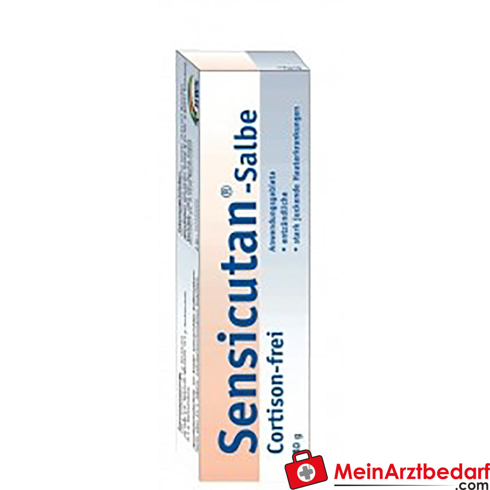 HWS Sensicutan Unguento 80 g senza cortisone - bisabololo ed eparina sodica, antinfiammatorio, lenitivo del prurito