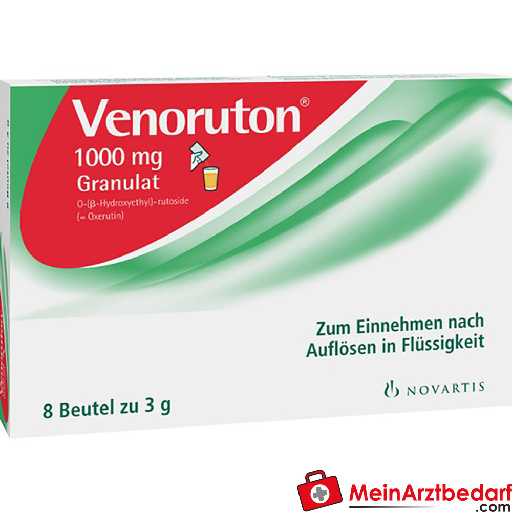 GSK-Gebro Venoruton 1000 mg Granulat Oxerutin 16 Stk Venenmittel