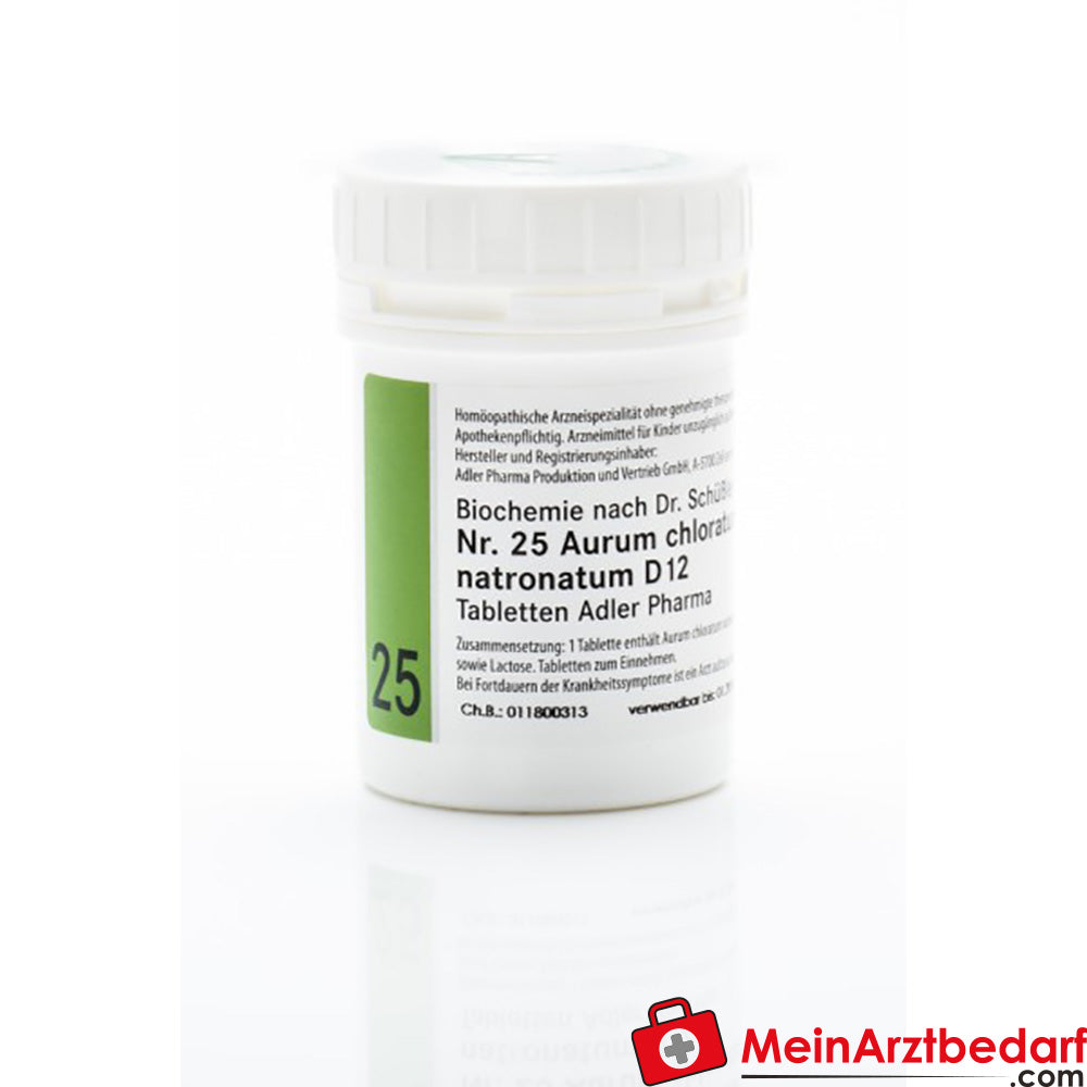 Adler Pharma Schüßler Salz Nr.25 Aurum D12 Tabletten 250 g