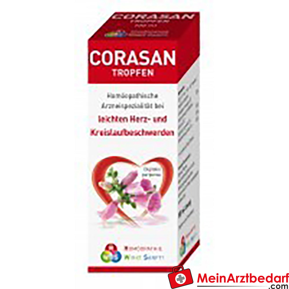 HWS01 Corasan Tropfen 50 ml homöopathische Herz-Kreislauf-Lösung