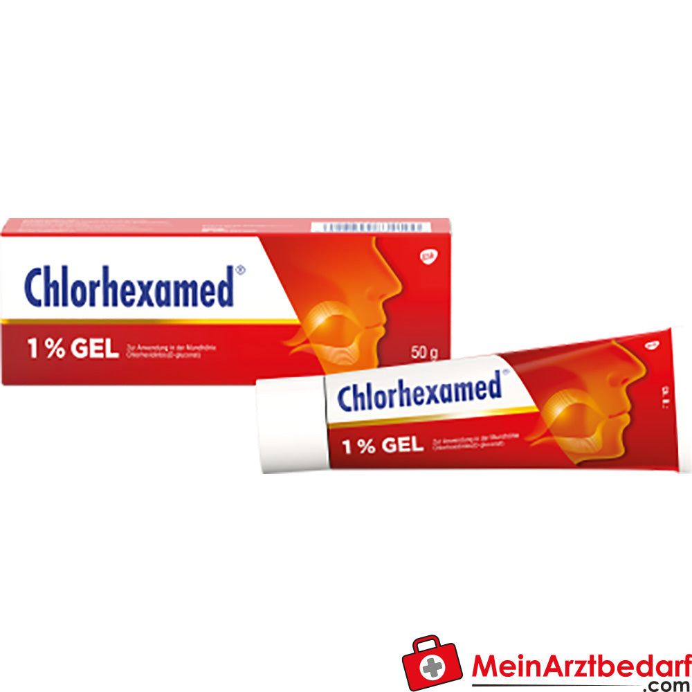 GSK-Gebro Chloorhexidine 1% Gel 50 g Chloorhexidine gel voor gingivitis