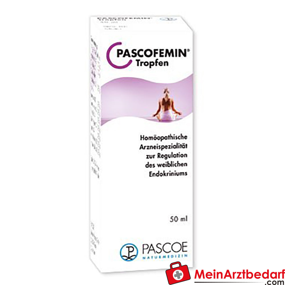 Pascoe PASCOFEMIN gotas 50 ml - Regulación hormonal homeopática para la mujer