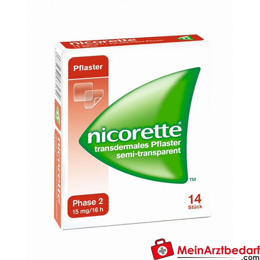 Nicorette cerotto transdermico 15 mg/16 h, 14 pezzi