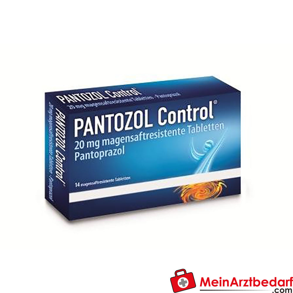 Takeda PANTOZOL Control 20 mg comprimidos con cubierta entérica 14 uds. ardor de estómago