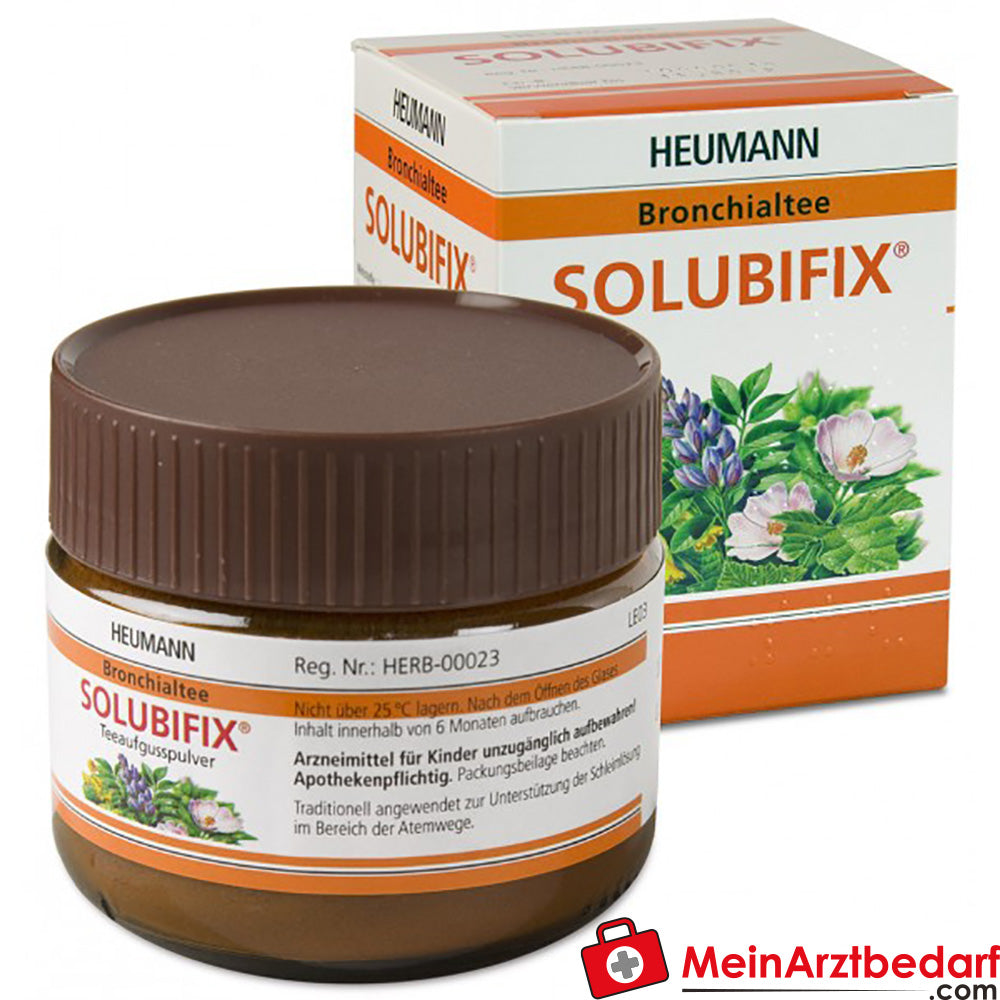 Heumann Solubifix tè bronchiale 30 g tisana medicinale