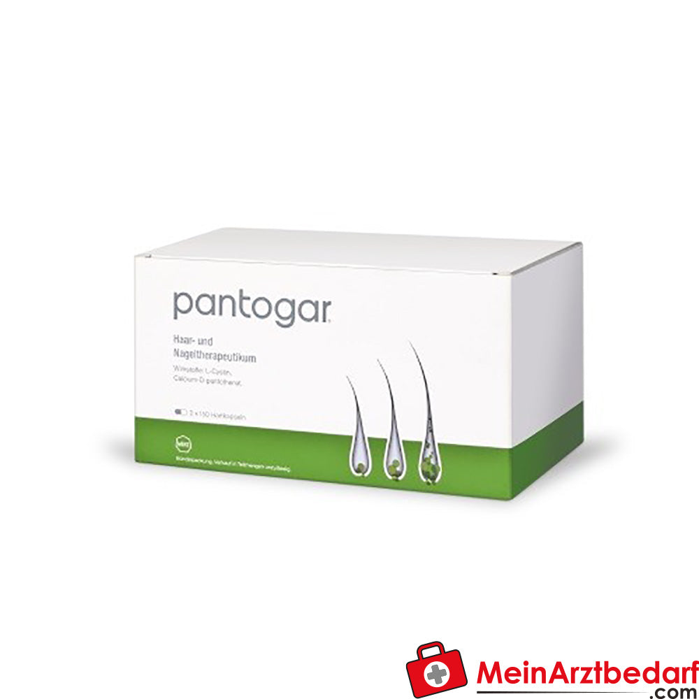 Pantogar capsules 300 capsules - geneesmiddel voor diffuse haaruitval