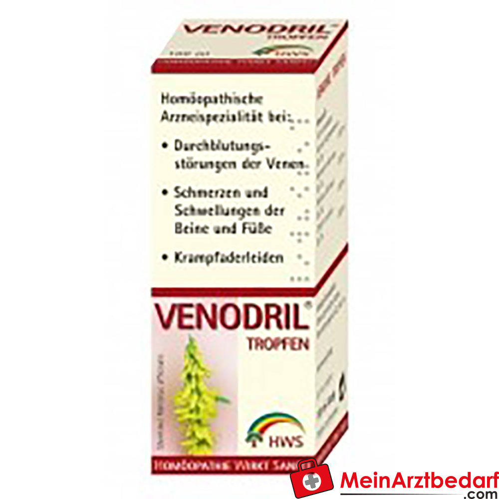 HWS Venodril gotas 100 ml - Homeopatía para trastornos venosos