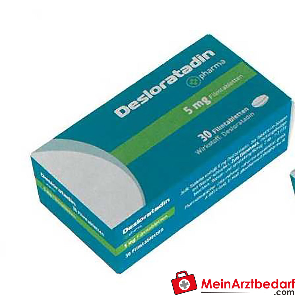 PPH01 Desloratadine 5 mg filmomhulde tabletten 30 stuks voor allergie (rhinitis, urticaria)