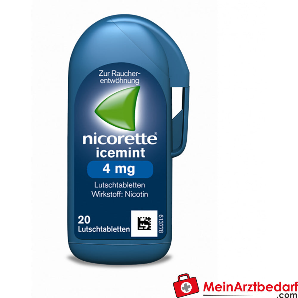 Nicorette Icemint pastiglie 4 mg, 80 pezzi - Smettere di fumare