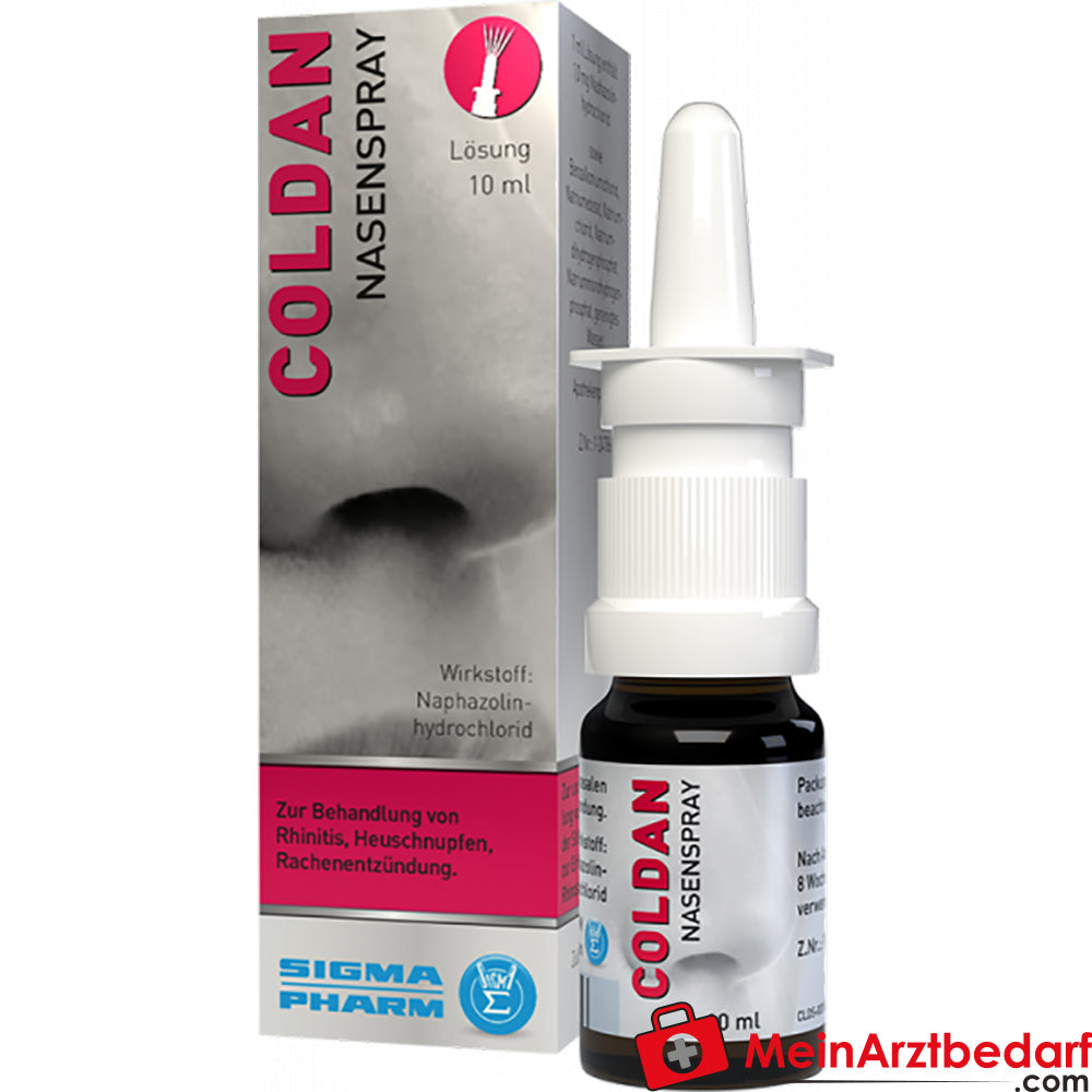 Sigmapharm Coldan spray nasal 10 ml décongestionnant naphazoline dès 6 ans