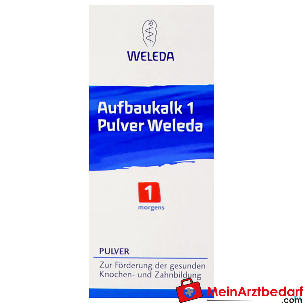 Weleda Aufbaukalk 1 Pulver 45 g – Homöopathie für Knochen & Zähne