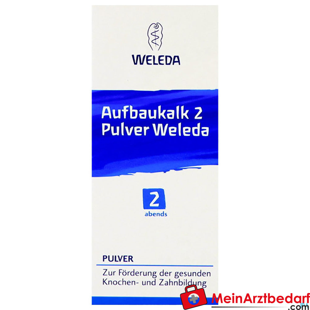 Weleda Aufbaukalk 2 Pulver 45 g Homöopathisches Arzneimittel