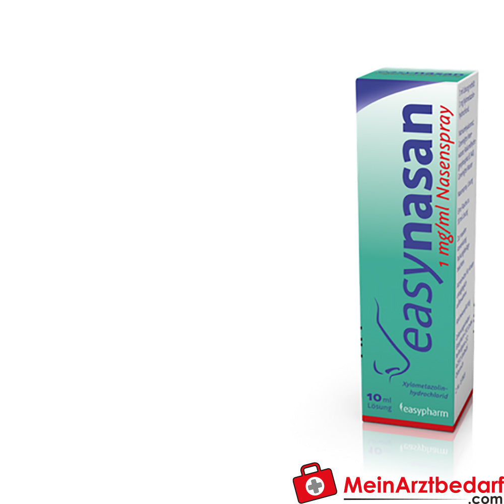 Easynasan (easypharm) spray nasal 1 mg/ml xylométazoline 10 ml décongestionnant, adultes & adolescents à partir de 12 ans