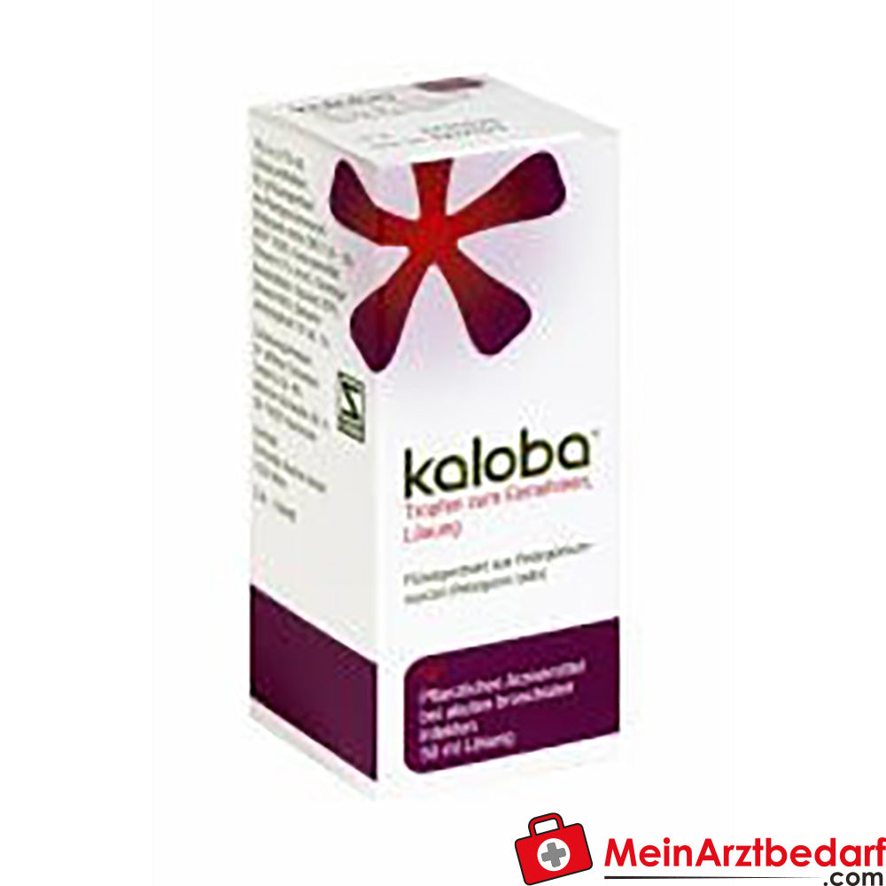 Kaloba gotas 50 ml - remedio tradicional a base de plantas para el resfriado (a partir de 1 año)