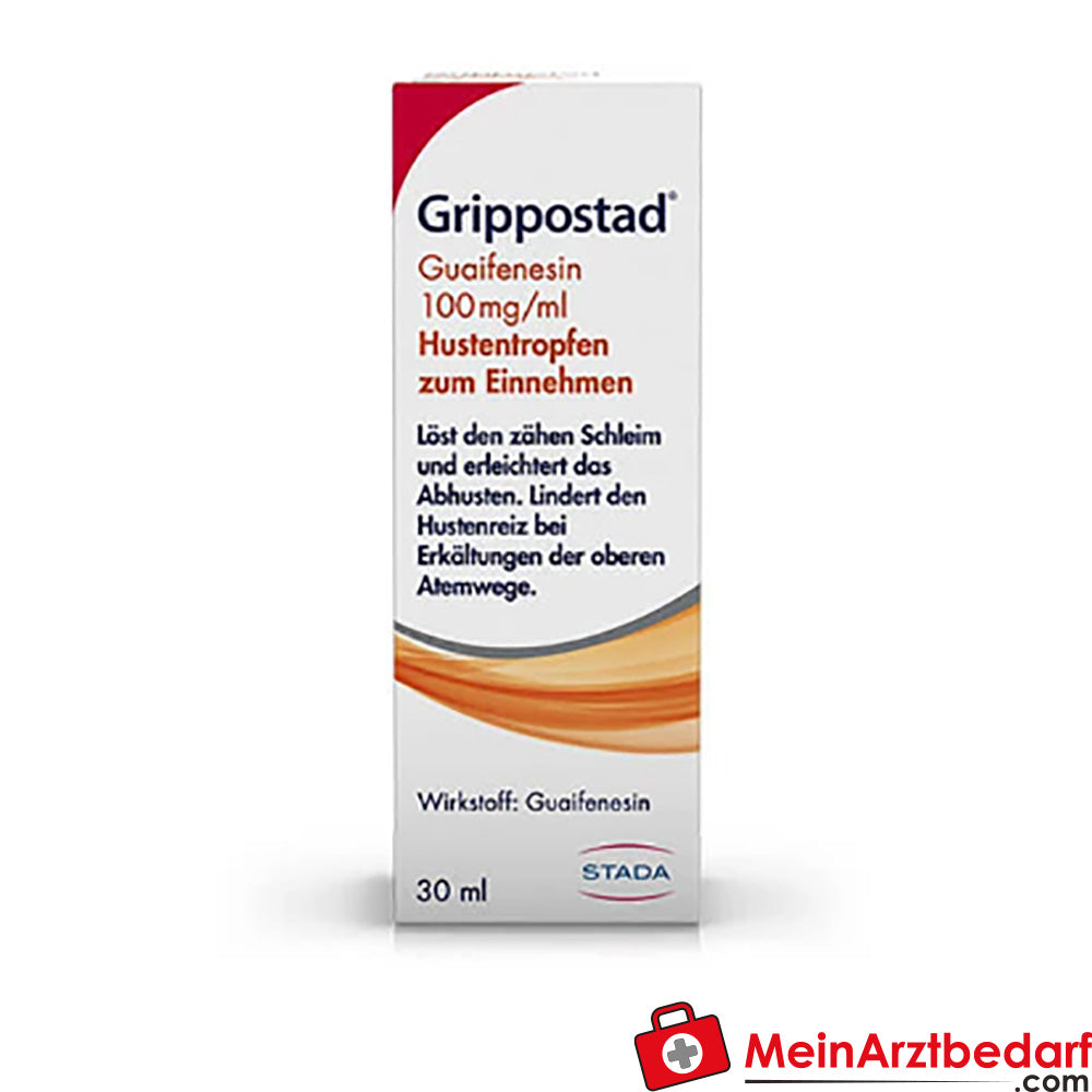 Stada Grippostad Guaifenesin Gotas para la tos 100 mg/ml 30 ml a partir de 6 años de edad