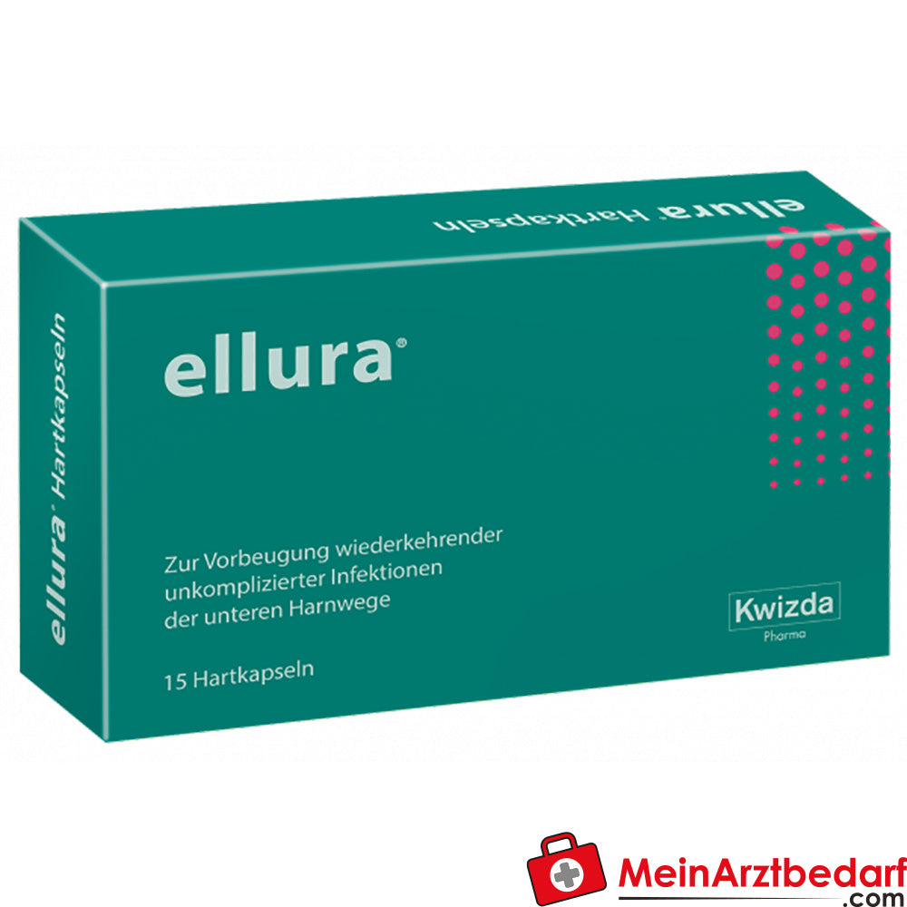 Ellura capsule rigide 36 mg PAC estratto di mirtillo rosso 15 pezzi Prevenzione delle infezioni del tratto urinario