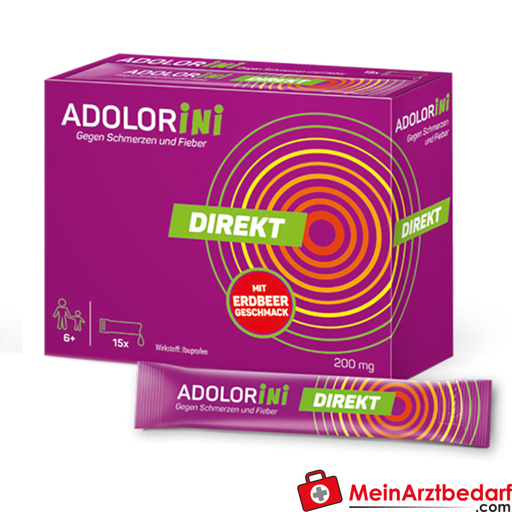KWI01 Adolorini Directe suspensie 200 mg sachet 24 stuks Pijnstiller