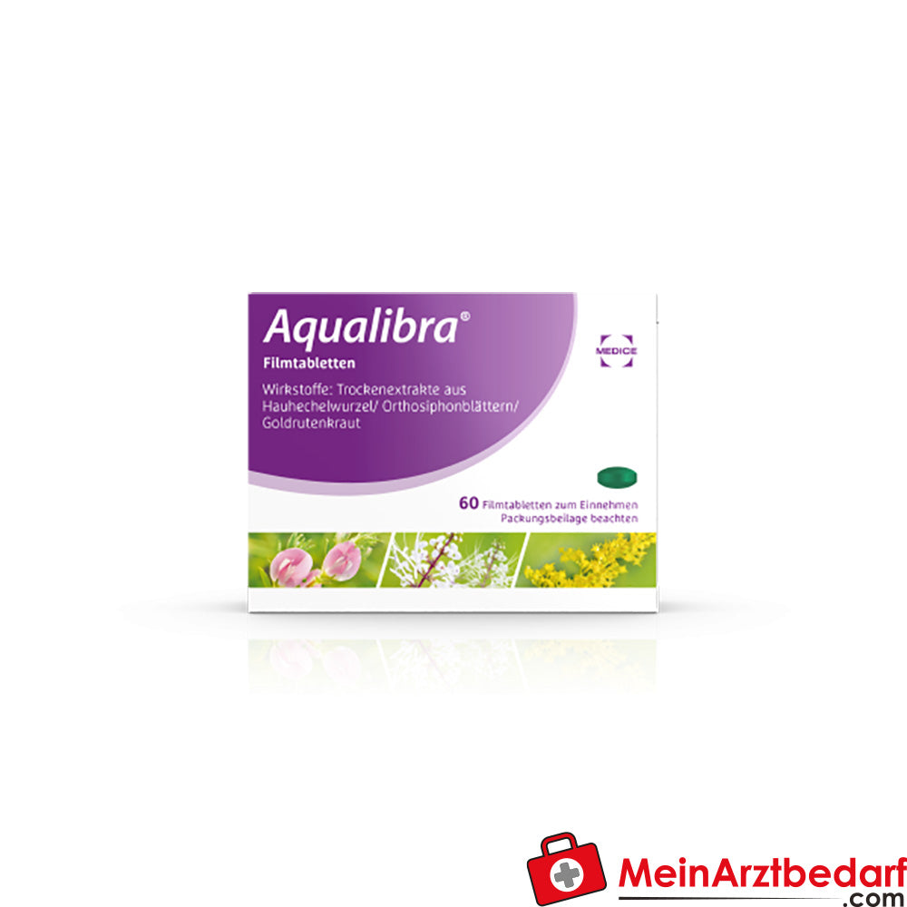 Aqualibra comprimés pelliculés 60 pces - médicament en cas d'infection des voies urinaires, dès 12 ans