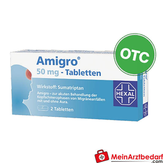 Sandoz Sumatriptan 50 mg Compresse 2 pz Emicrania acuta e cefalea