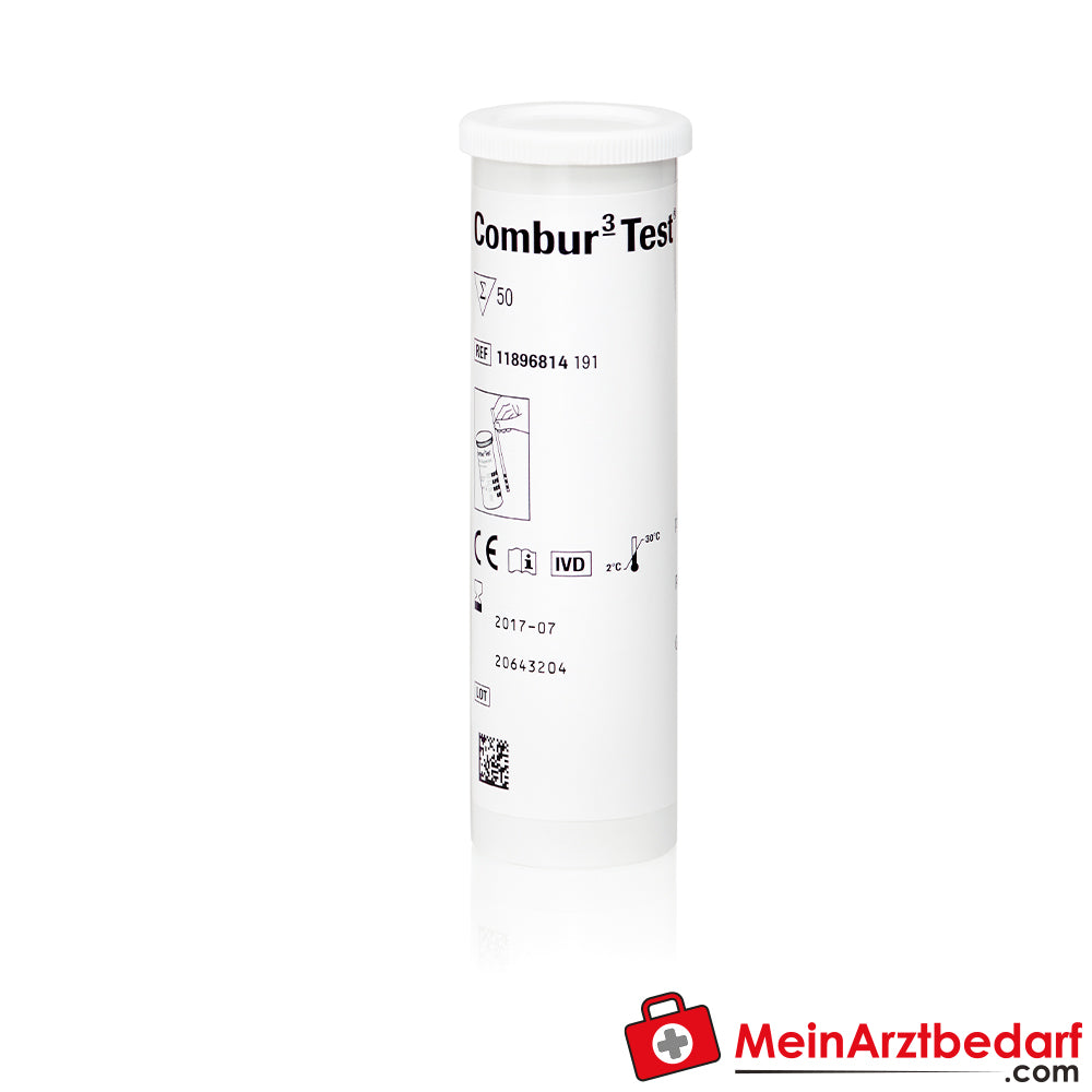 Combur 3 Test, 50 Urinteststreifen