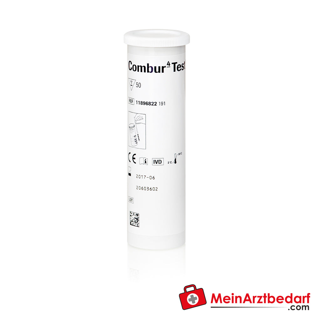 Combur 4 Test N, 50 bandelettes de test urinaire