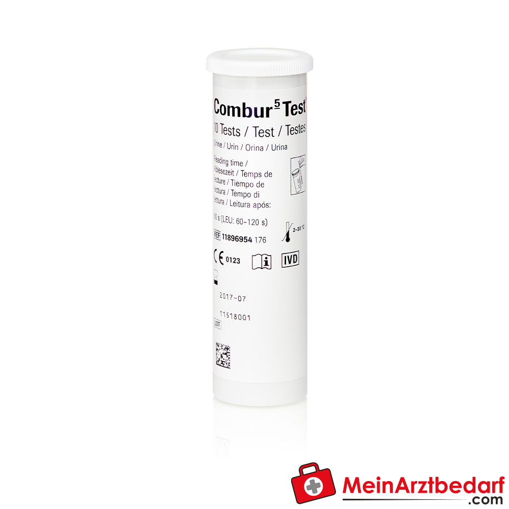 Combur 5 Test HC, 10 Urinteststreifen