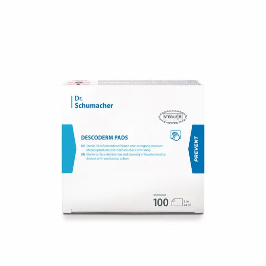 Dr. Schumacher DESCODERM PADS Desinfektionstücher steril.