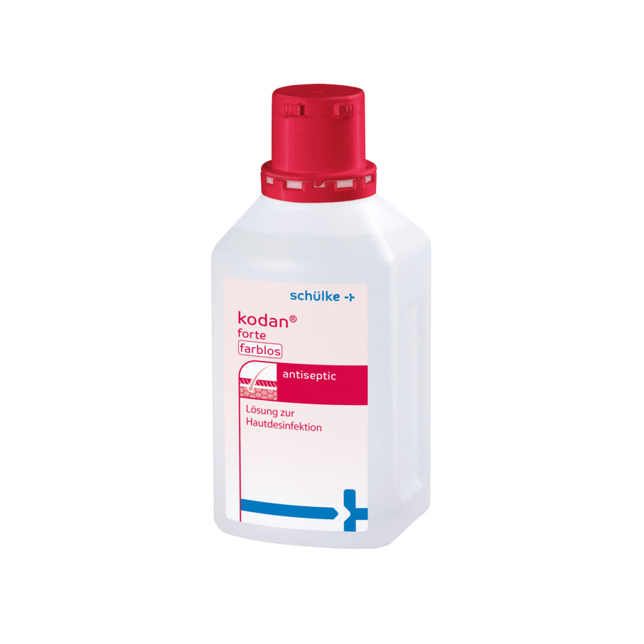 SCH27 Kodan forte soluzione incolore 500 ml antisettico per la pelle pronto all'uso per la disinfezione