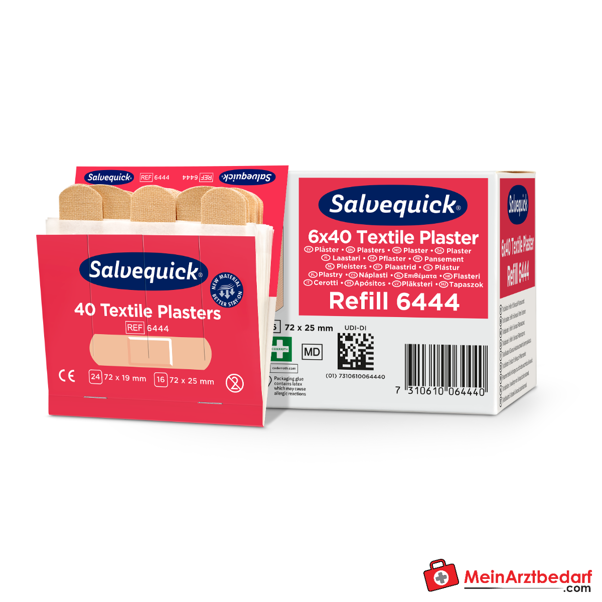 Salvequick Pflasterstrips Refill.