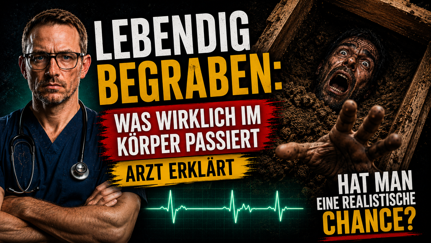 Lebendig begraben - Was wirklich im Körper passiert – Arzt erklärt