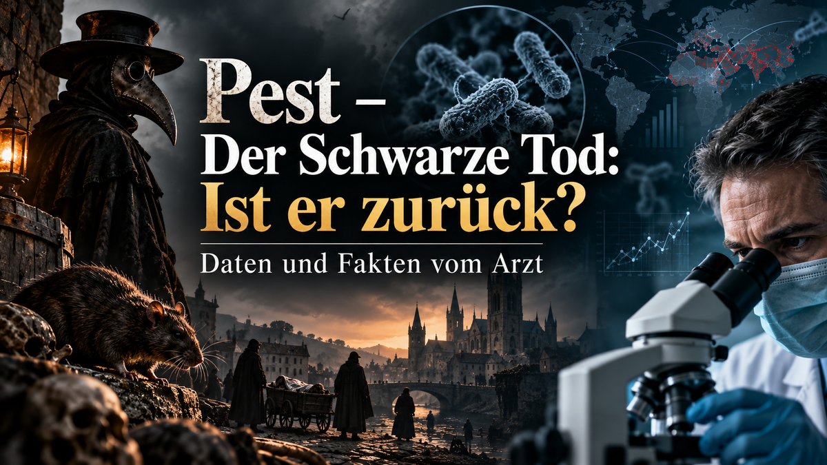 Pest, der schwarze Tod - ist er zurück? Daten und Fakten vom Arzt