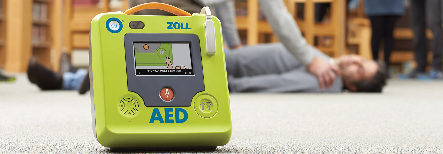 ZOLL AED 3 halbautomatischer Defibrillator einfach erklärt